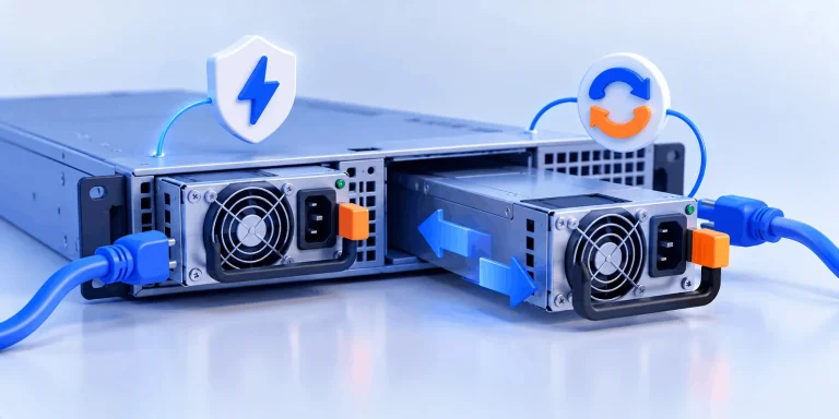 Hot Swap Redundant Power Supply Server پاور سرور چیست؟ پاور ریداندنت و Hot-Plug در 2026