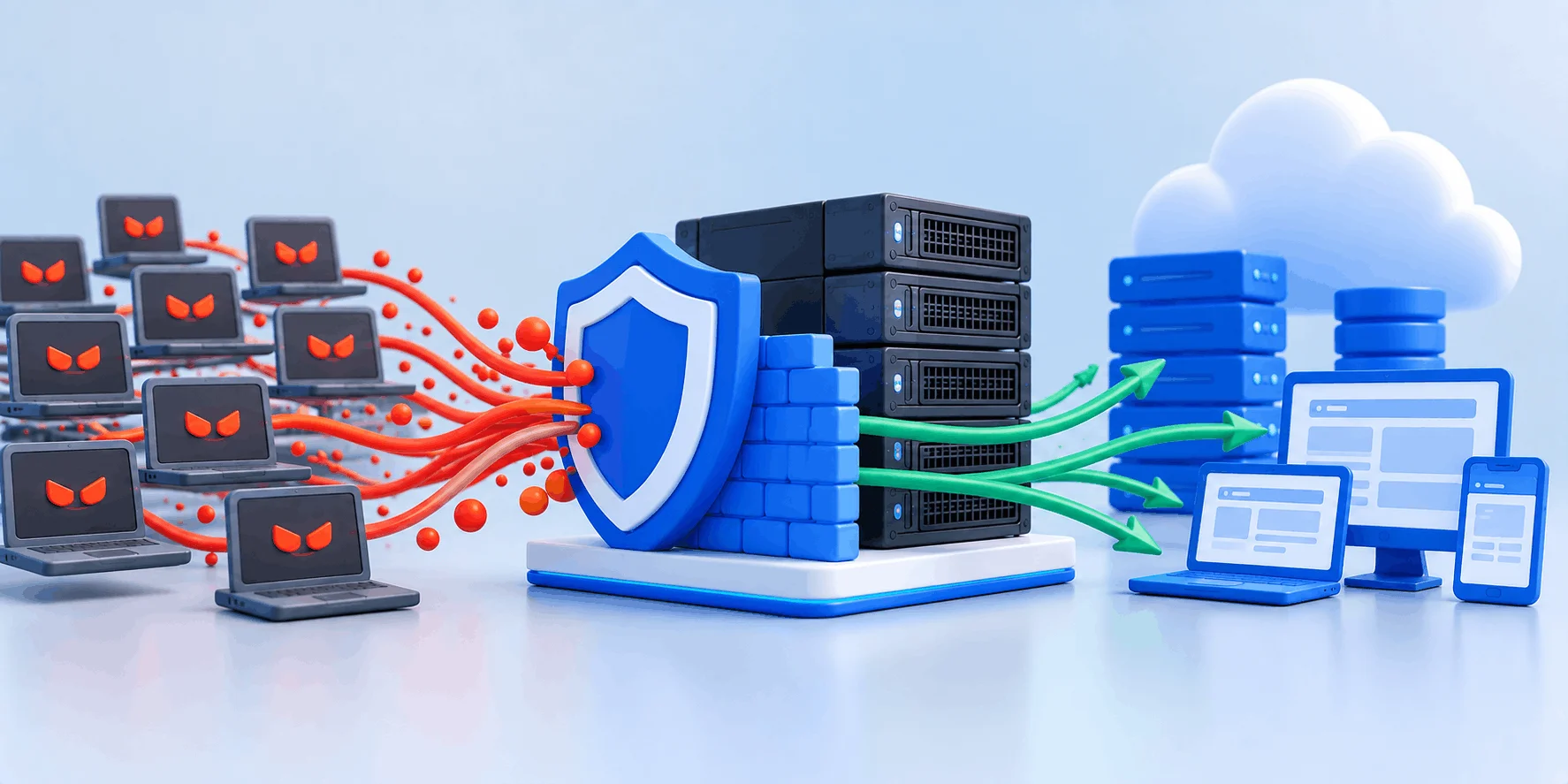 حمله DDoS چیست؟ انواع، نشانهها و روشهای مقابله در 2026
