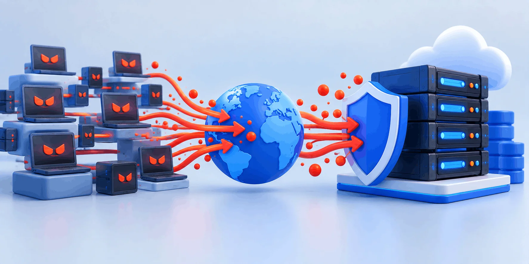 حمله DDoS چیست و چگونه کار میکند؟ حمله DDoS چیست و چگونه کار میکند؟