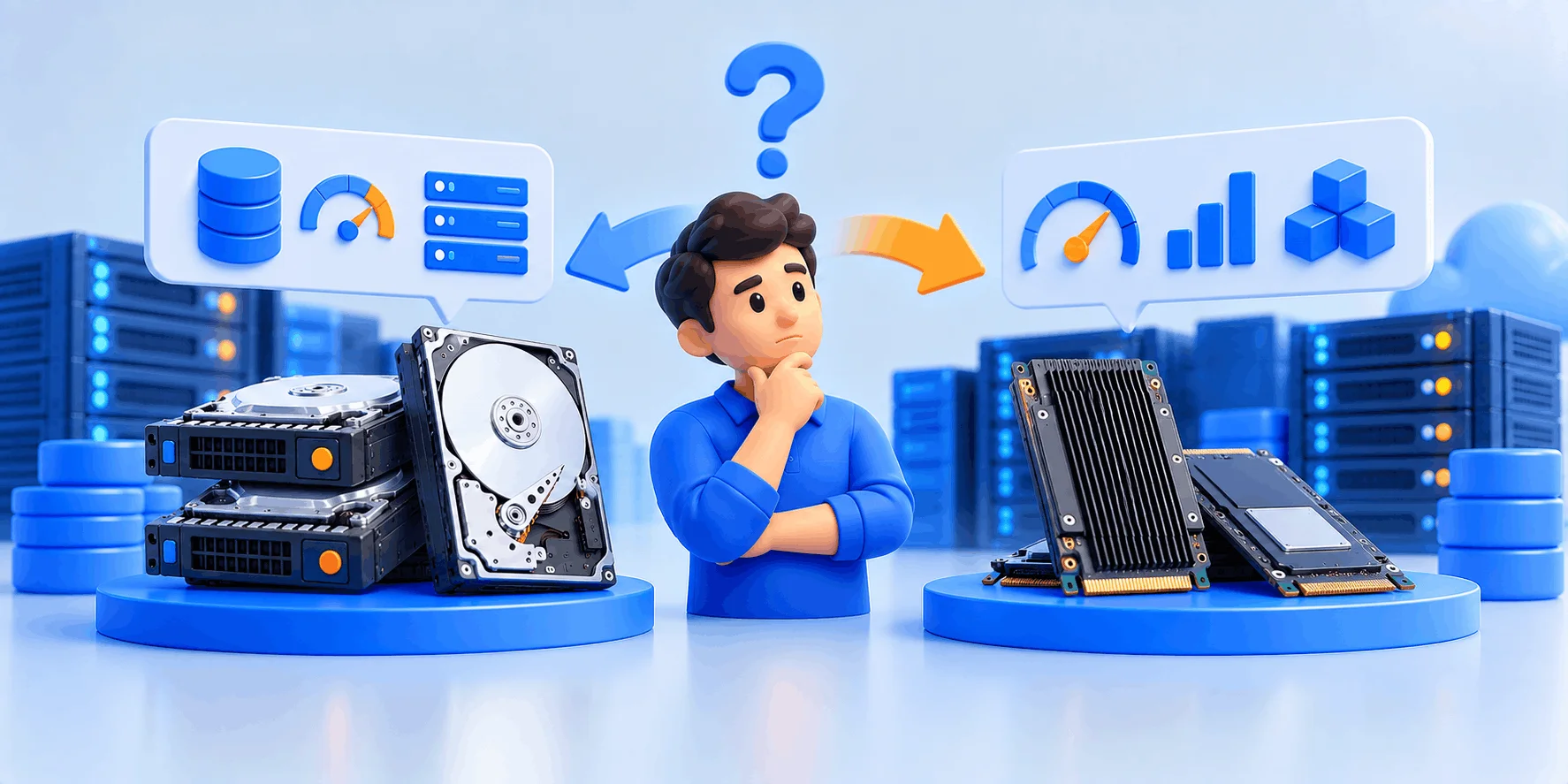 کی SAS بخریم و کی NVMe؟ راهنمای انتخاب ذخیرهساز سرور کی SAS بخریم و کی NVMe؟ راهنمای انتخاب ذخیرهساز سرور