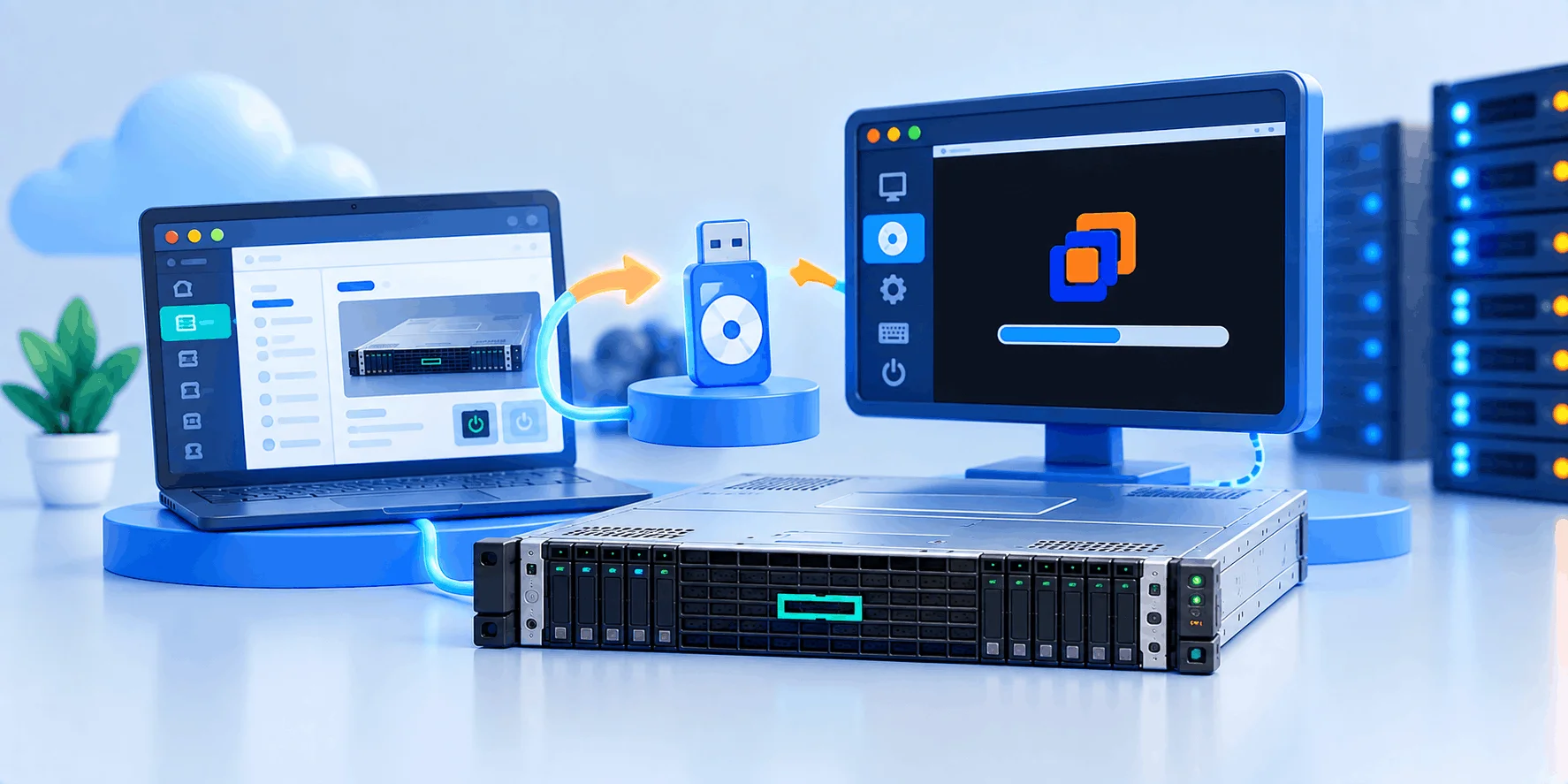آموزش گامبهگام راهاندازی ESXi 8 از طریق iLO و Virtual Media آموزش گامبهگام راهاندازی ESXi 8 از طریق iLO و Virtual Media