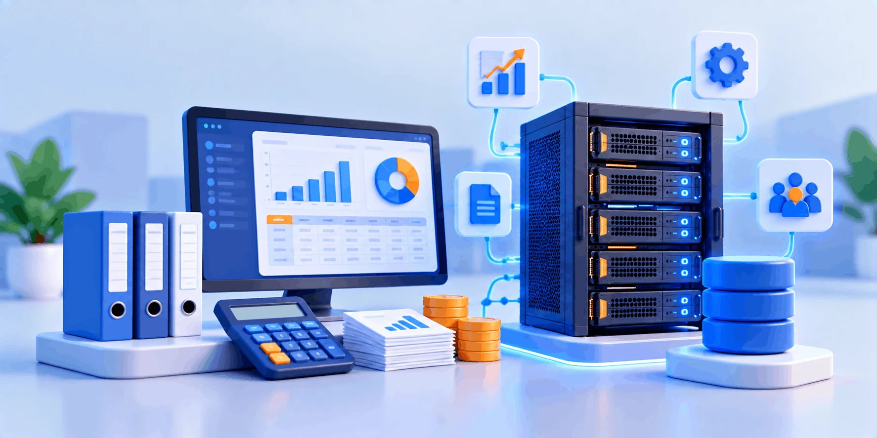 سرور حسابداری و ERP؛ راهنمای انتخاب کامل در 2026