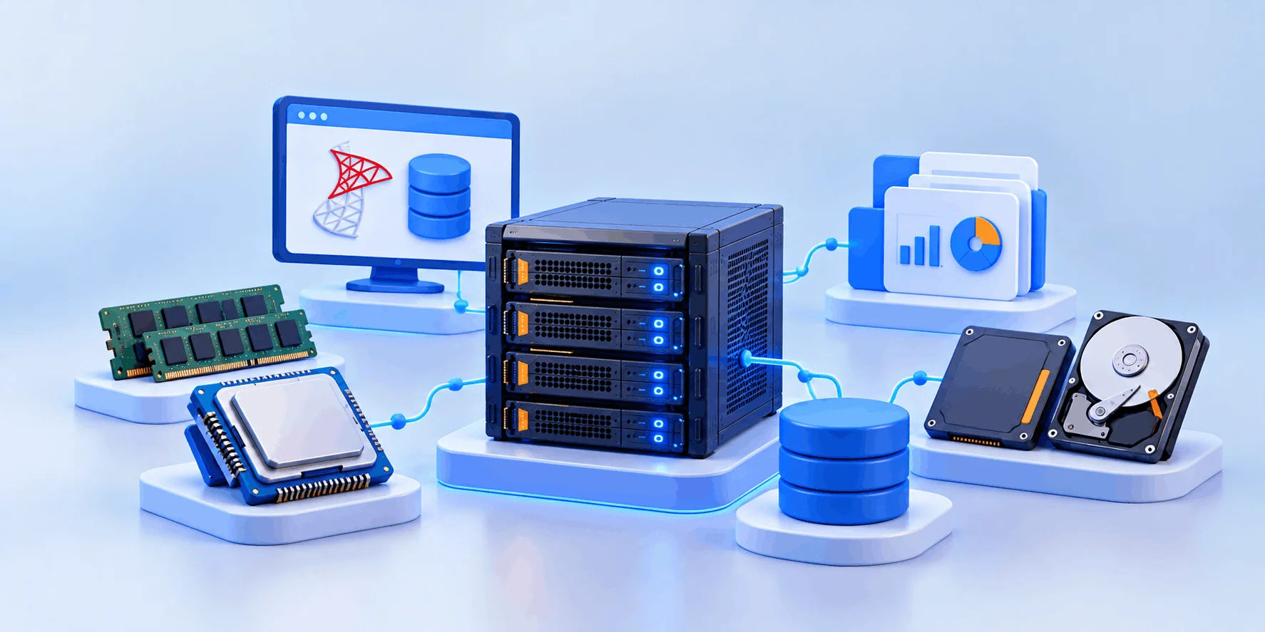 مشخصات سرور مناسب حسابداری؛ از SQL Server تا سختافزار مشخصات سرور مناسب حسابداری؛ از SQL Server تا سختافزار