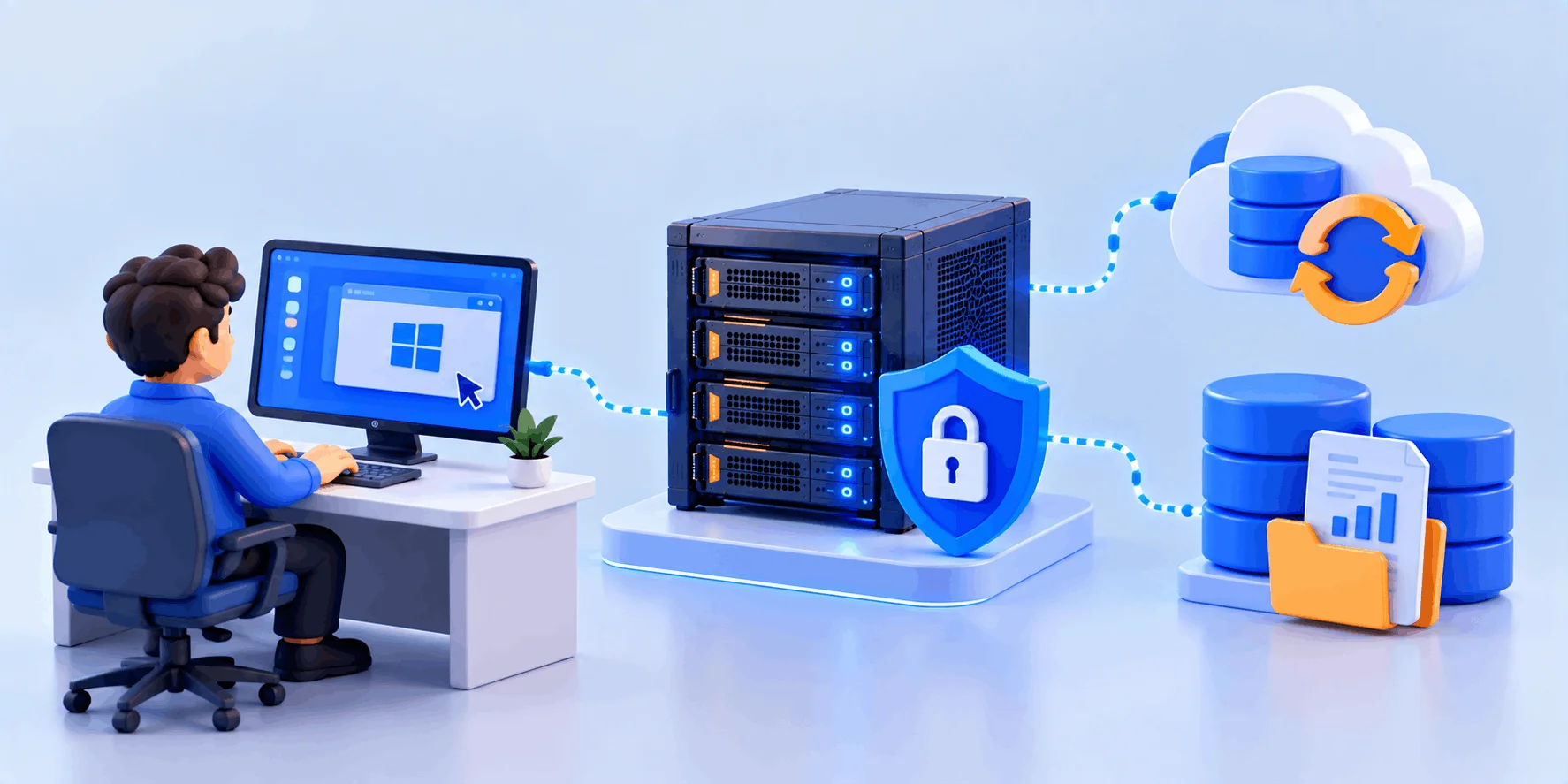 ریموت دسکتاپ، امنیت و بکاپ داده مالی در سرور ERP ریموت دسکتاپ، امنیت و بکاپ داده مالی در سرور ERP