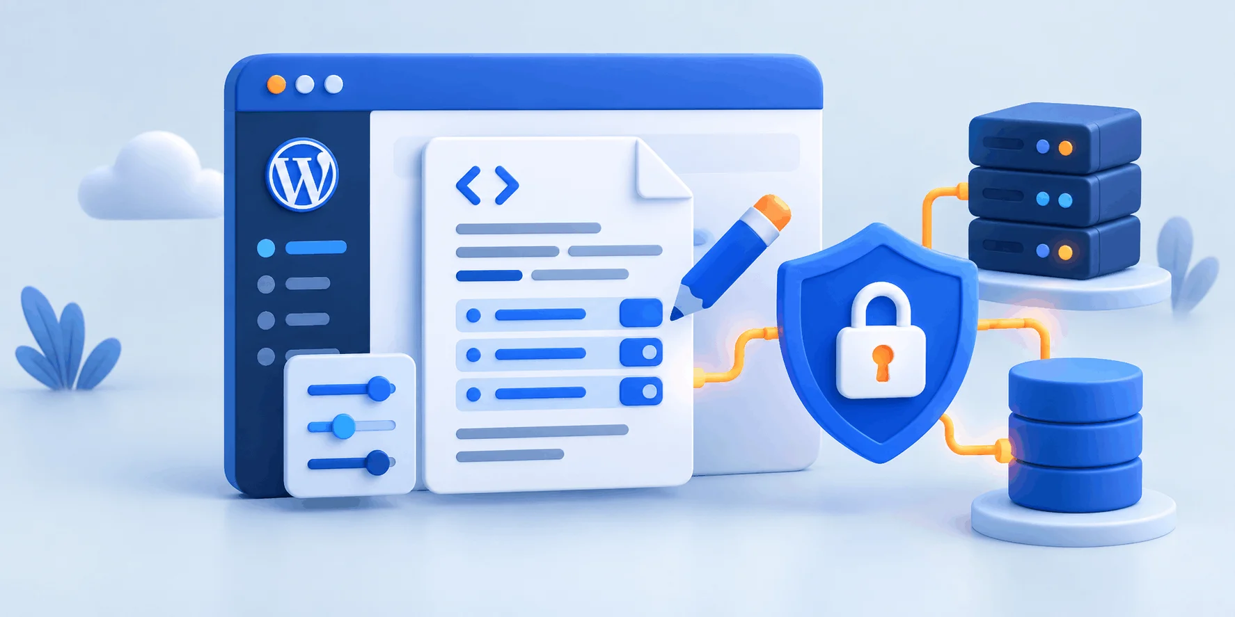 نمای ویرایش ثابتهای امنیتی در فایل wp-config.php برای امنیت وردپرس با wp-config.php نمای ویرایش ثابتهای امنیتی در فایل wp-config.php برای امنیت وردپرس با wp-config.php