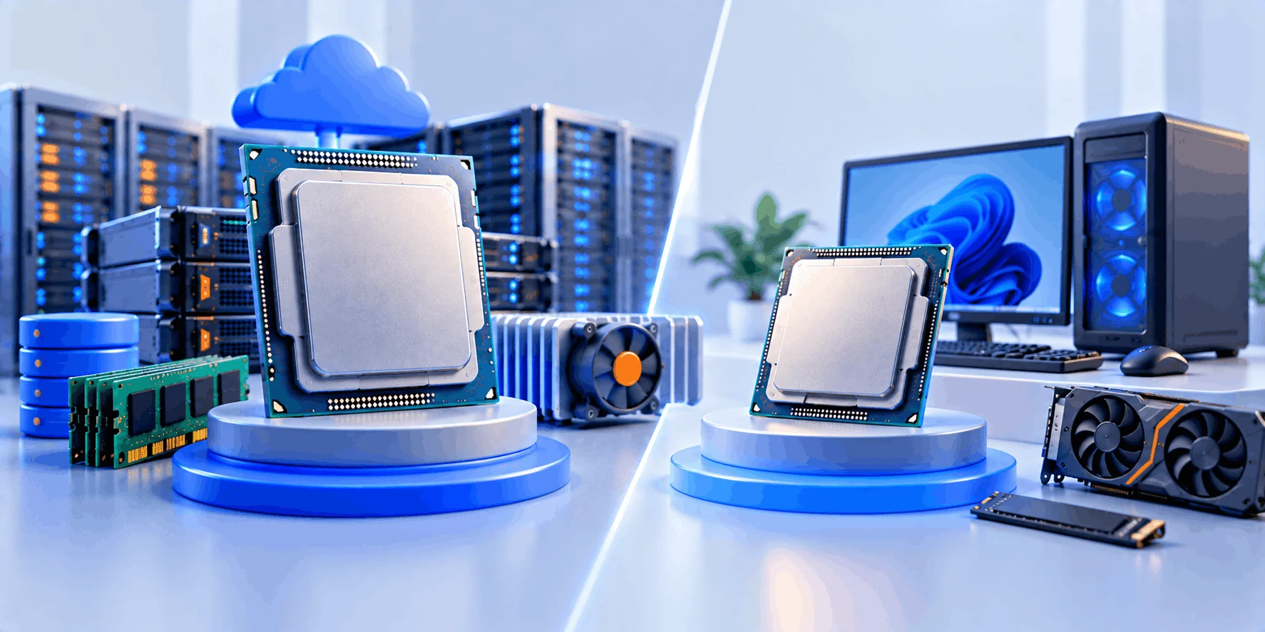 تفاوت Xeon و Core i7؛ پردازنده سرور یا دسکتاپ در 2026