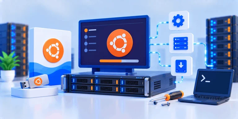 Ubuntu Server Installation Setup نصب Ubuntu Server روی سرور اختصاصی؛ آموزش گام‌به‌گام 2026
