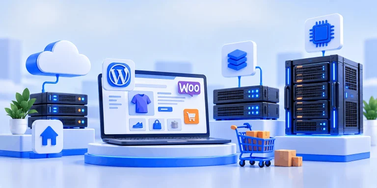 WooCommerce Hosting Server Progression 1 سرور وردپرس و ووکامرس؛ از هاست تا سرور اختصاصی در 2026