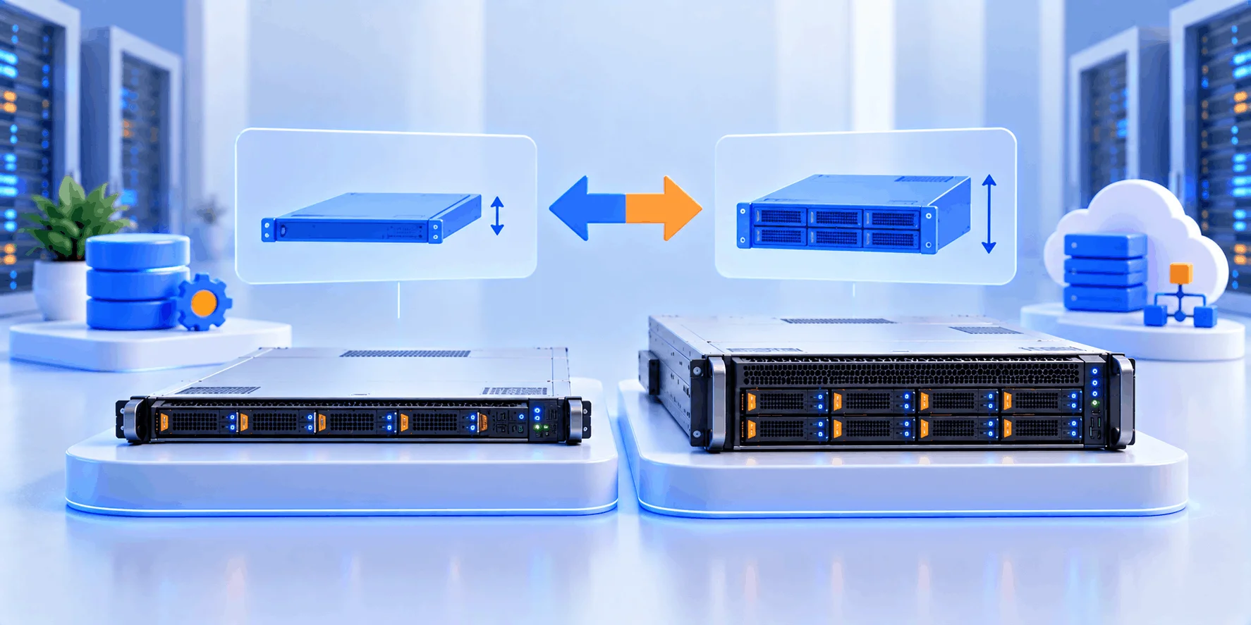 تفاوت DL360 و DL380 چیست؟ سرور 1U یا 2U در 2026