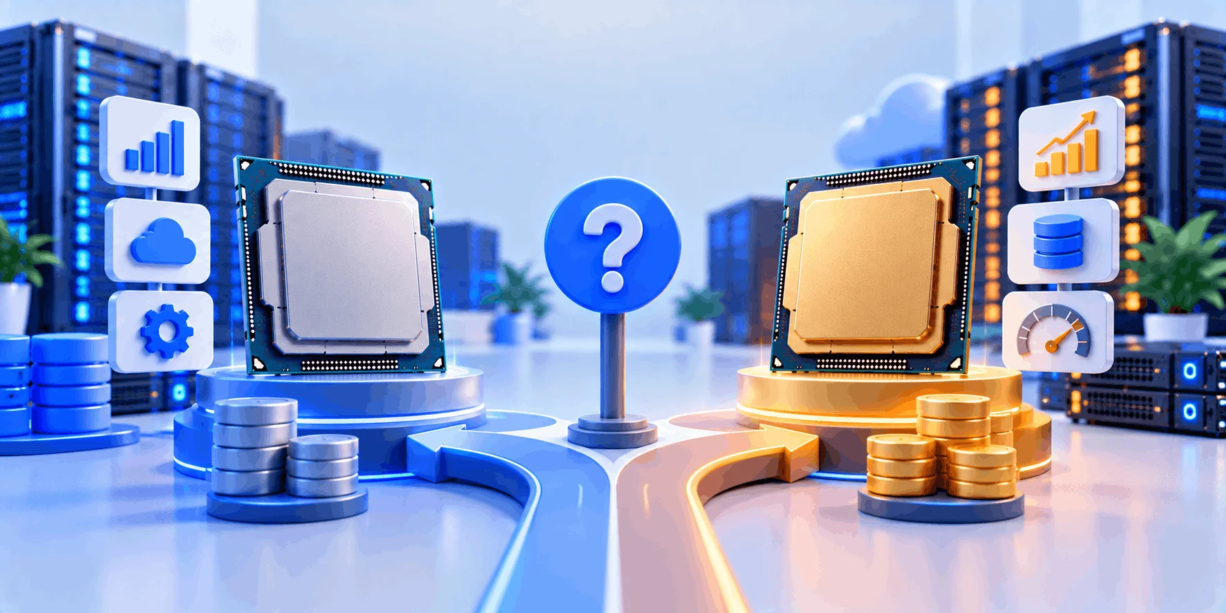انتخاب بین Xeon Silver و Gold بر اساس بار کاری و بودجه انتخاب بین Xeon Silver و Gold بر اساس بار کاری و بودجه