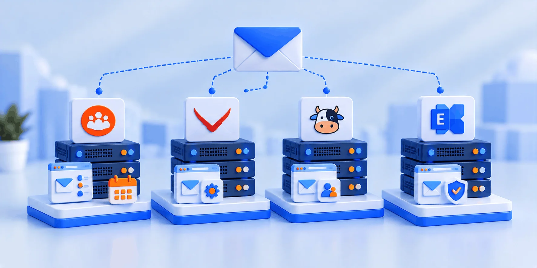 مقایسه راهکارهای ایمیل سازمانی؛ Zimbra، iRedMail، mailcow یا Exchange؟ مقایسه راهکارهای ایمیل سازمانی؛ Zimbra، iRedMail، mailcow یا Exchange؟