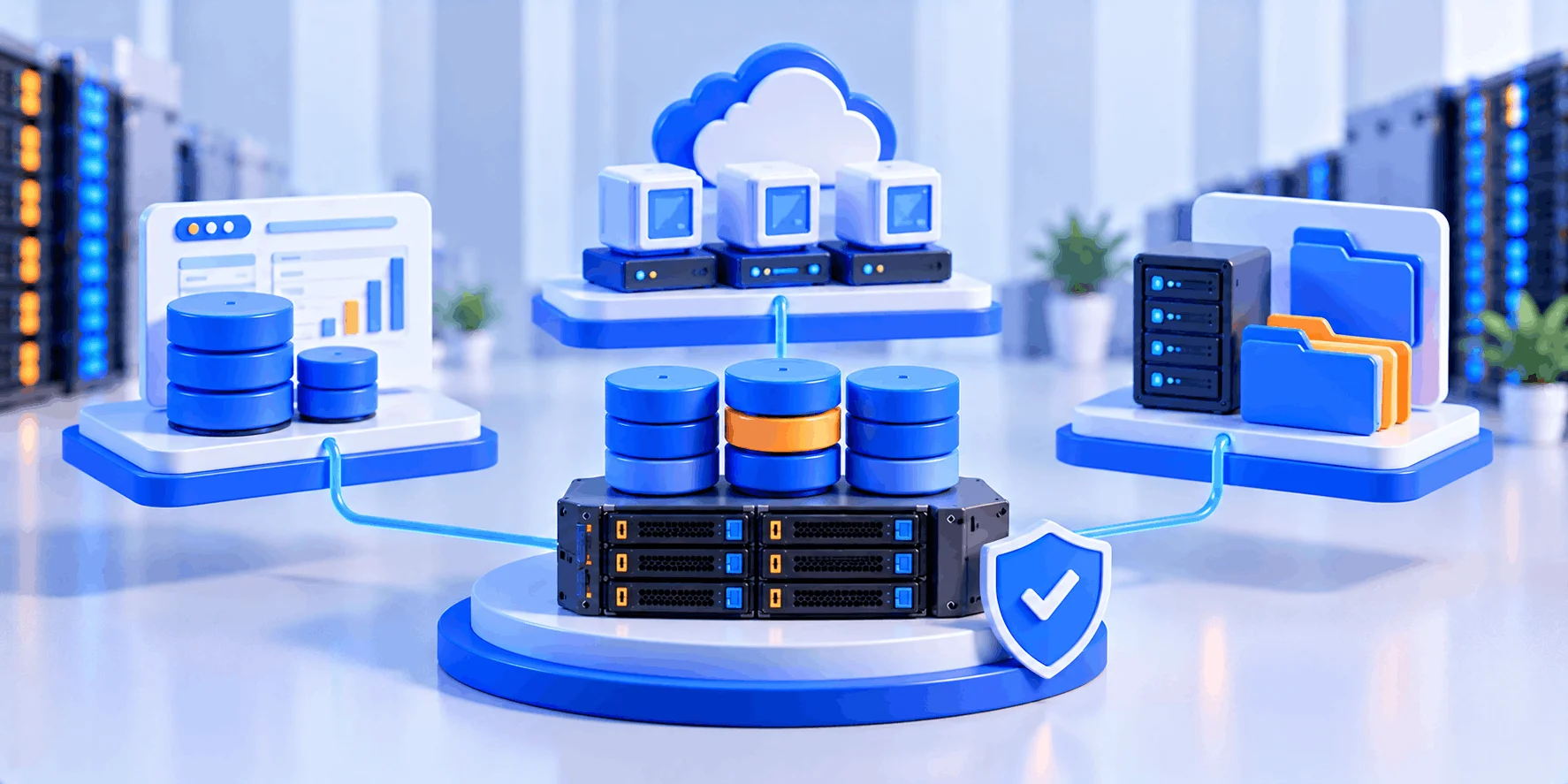انتخاب RAID مناسب دیتابیس، مجازیسازی و فایلسرور انتخاب RAID مناسب برای دیتابیس، ماشینهای مجازی و فایلسرور که به یک سرور ذخیرهسازی مرکزی وصلاند