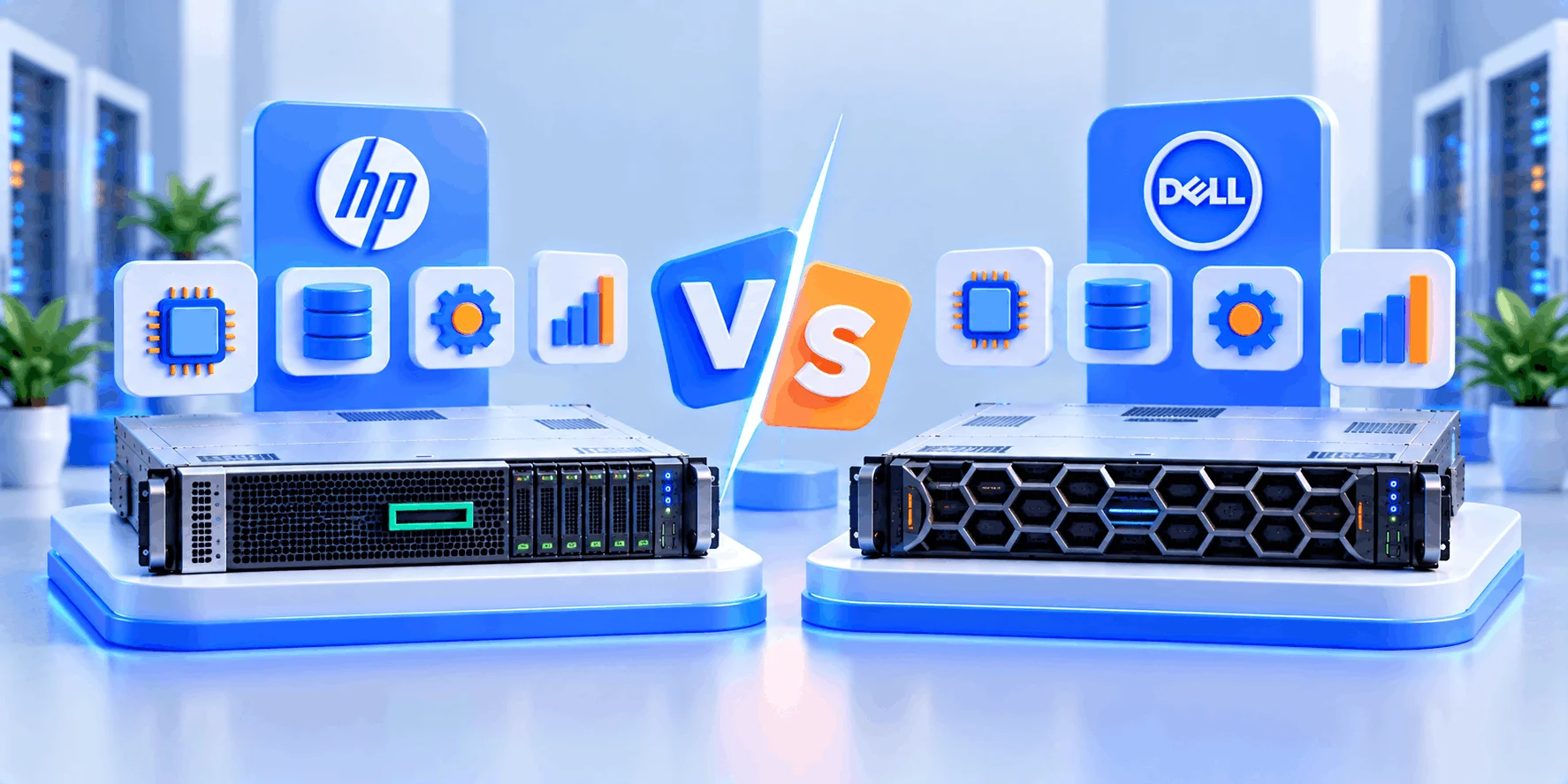 مقایسه سرور HP و Dell؛ ProLiant و PowerEdge در یک نگاه مقایسه سرور HP و Dell؛ ProLiant و PowerEdge در یک نگاه
