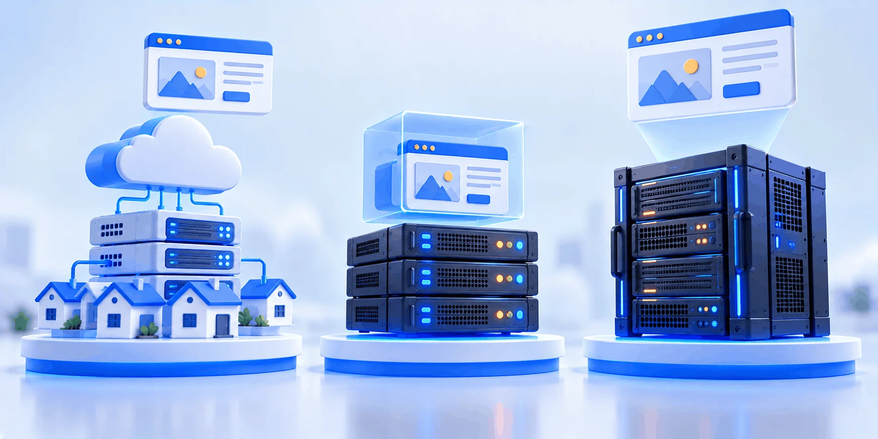 هاست، VPS یا سرور اختصاصی؛ کدام سرور برای سایت مناسبتر است؟ هاست، VPS یا سرور اختصاصی؛ کدام سرور برای سایت مناسبتر است؟