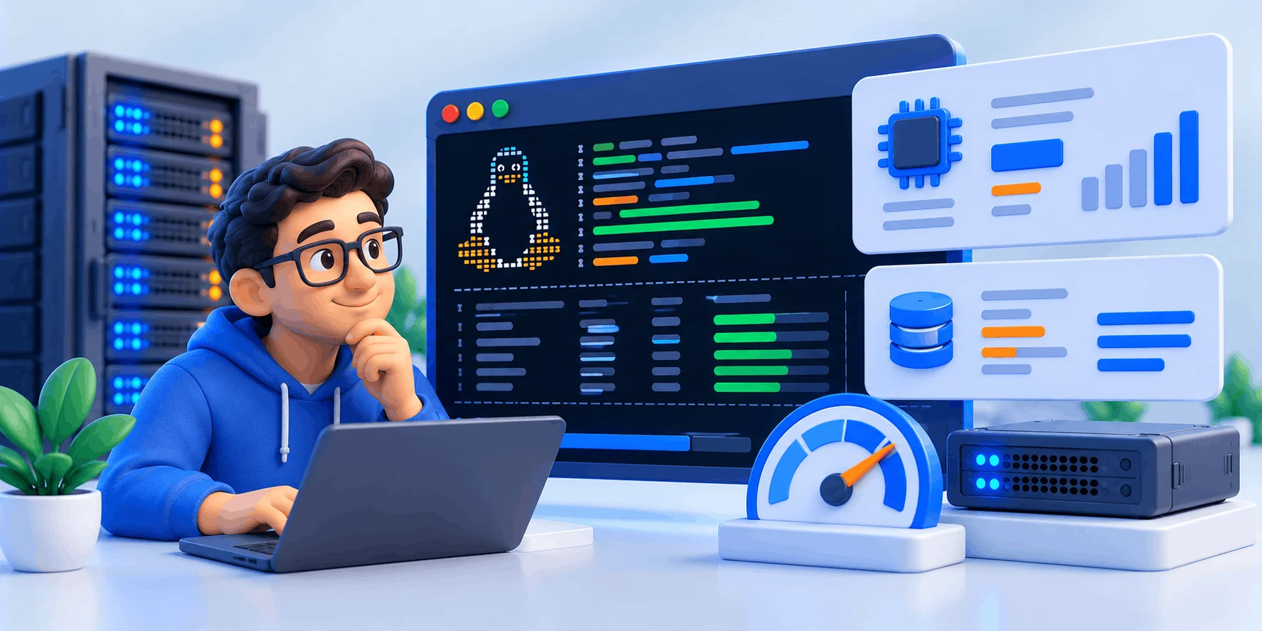 اجرای YABS و خواندن امتیاز Geekbench
اجرای YABS و خواندن امتیاز Geekbench