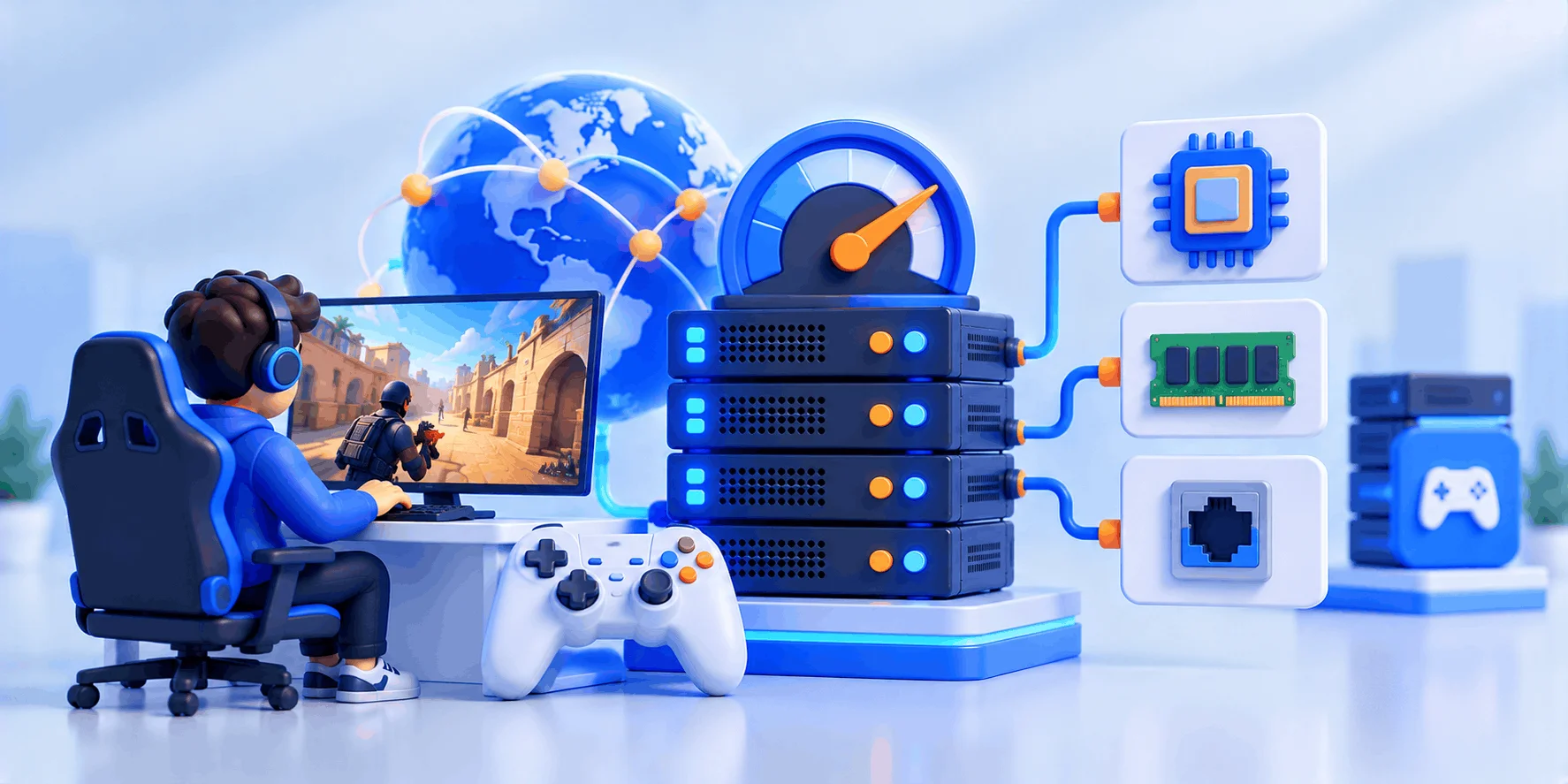 انتخاب سرور بازی با پینگ پایین؛ CPU، رم و پورت مناسب
انتخاب سرور بازی با پینگ پایین؛ CPU، رم و پورت مناسب