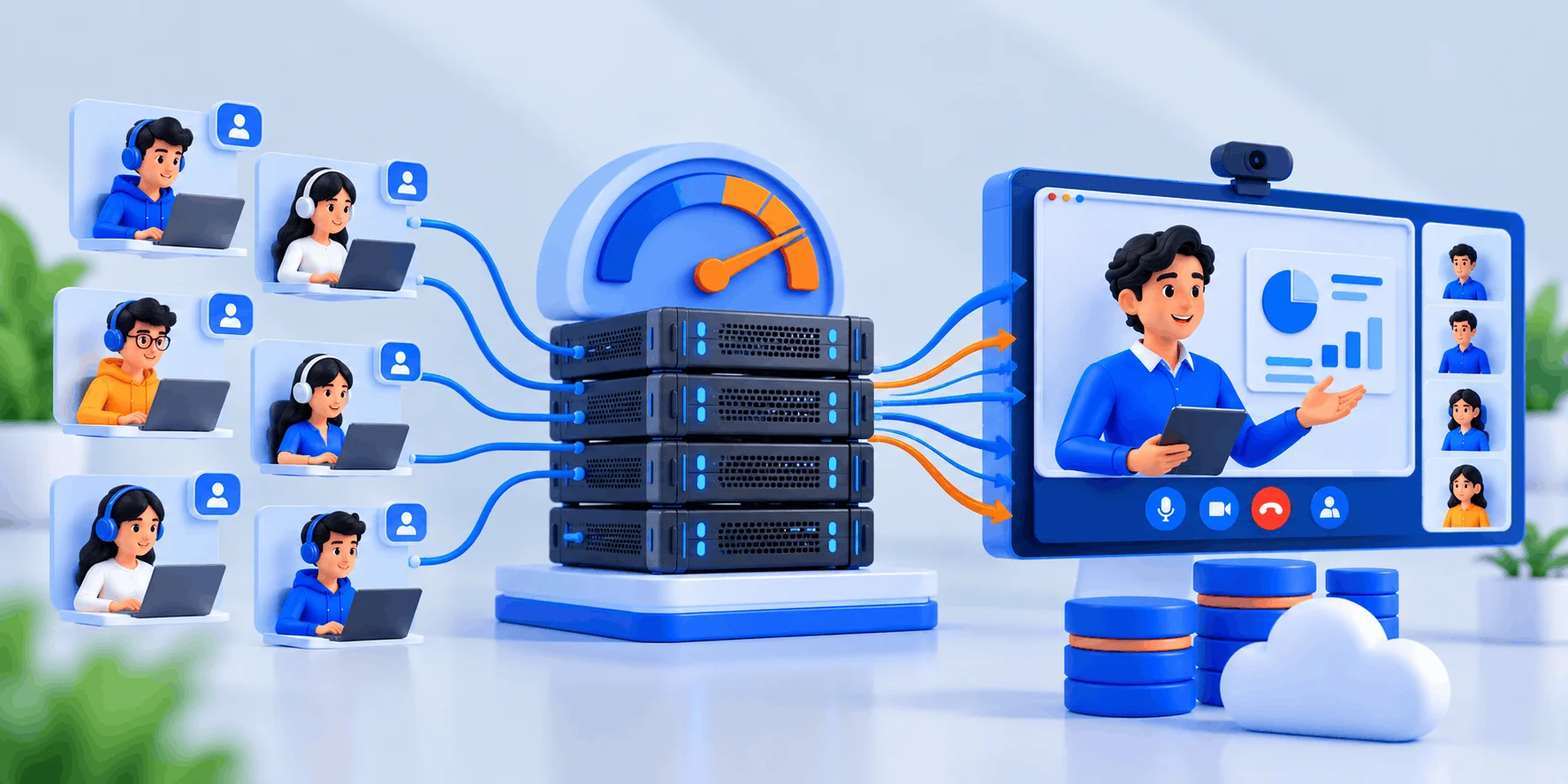 ظرفیت و پهنای باند سرور کلاس آنلاین؛ چرا منابع اختصاصی مهم است؟ ظرفیت و پهنای باند سرور کلاس آنلاین؛ چرا منابع اختصاصی مهم است؟