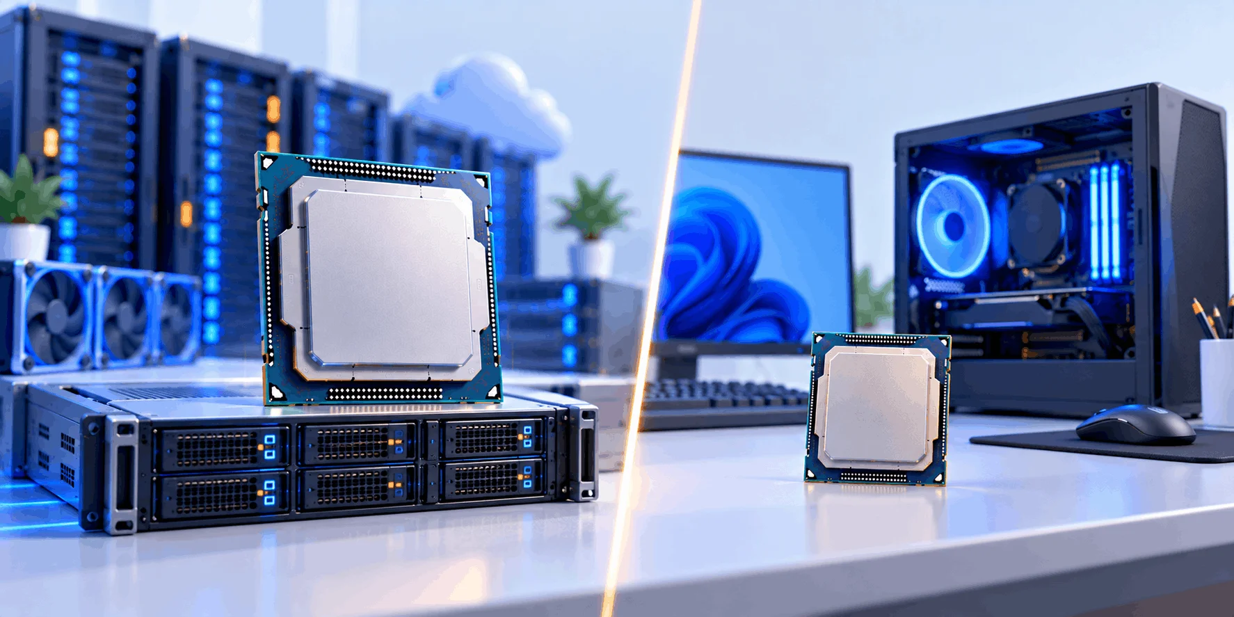 CPU سرور چیست و چه فرقی با CPU کامپیوتر دارد؟ CPU سرور چیست و چه فرقی با CPU کامپیوتر دارد؟