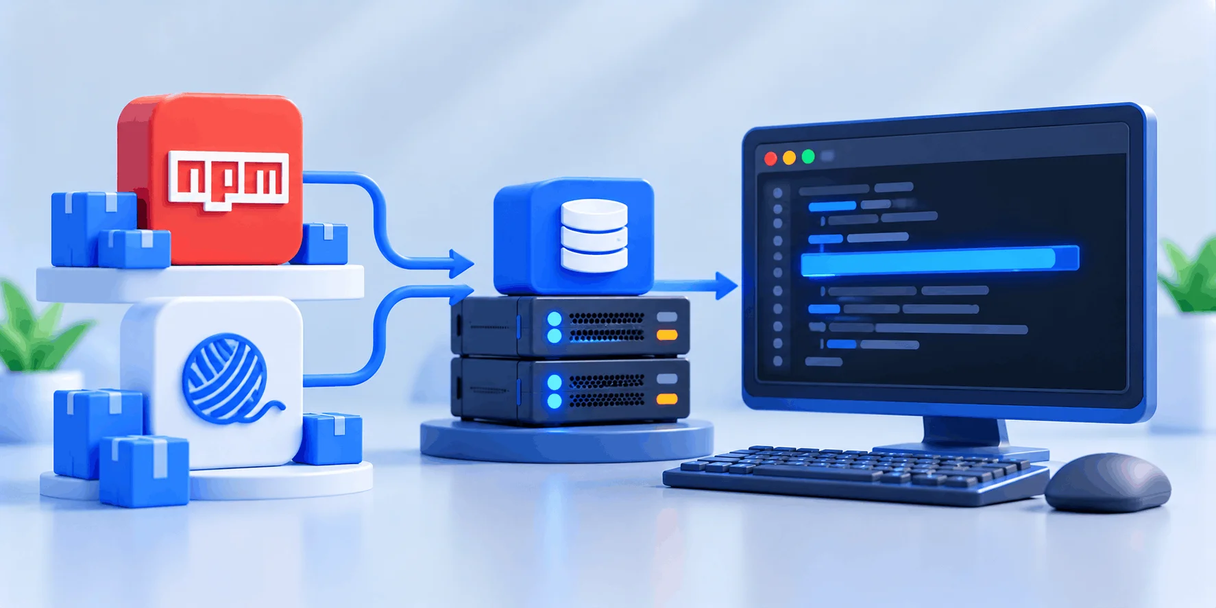تنظیم registry جایگزین برای npm و Yarn تنظیم registry جایگزین برای npm و Yarn