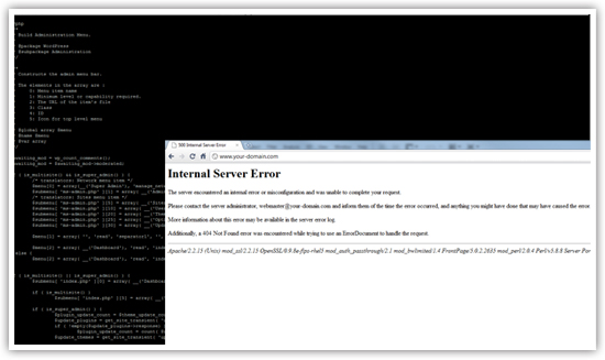 پیغام Internal Server Error فایل های CGI در دایرکت ادمین