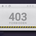 خطای 403 سایت